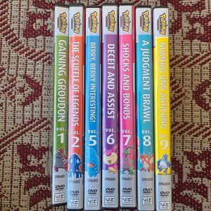 Pokemon Advanced Battle DVD Lot of 7 - 1,2,5,6,7,8,9
